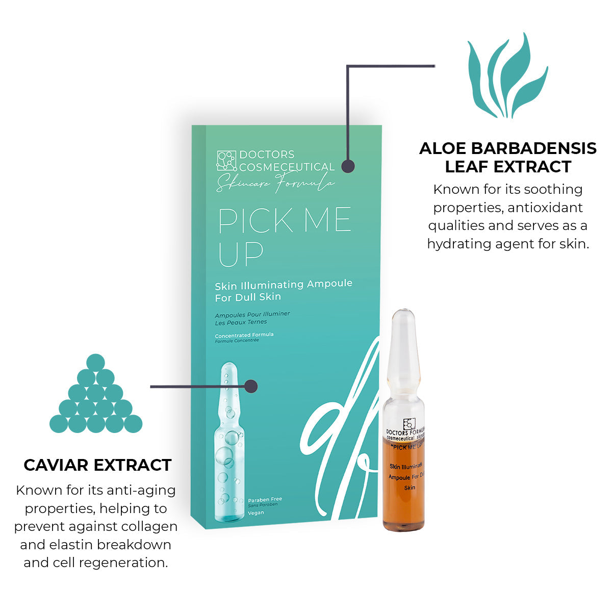 Ampoule Pick Me Up 7 x 2ml