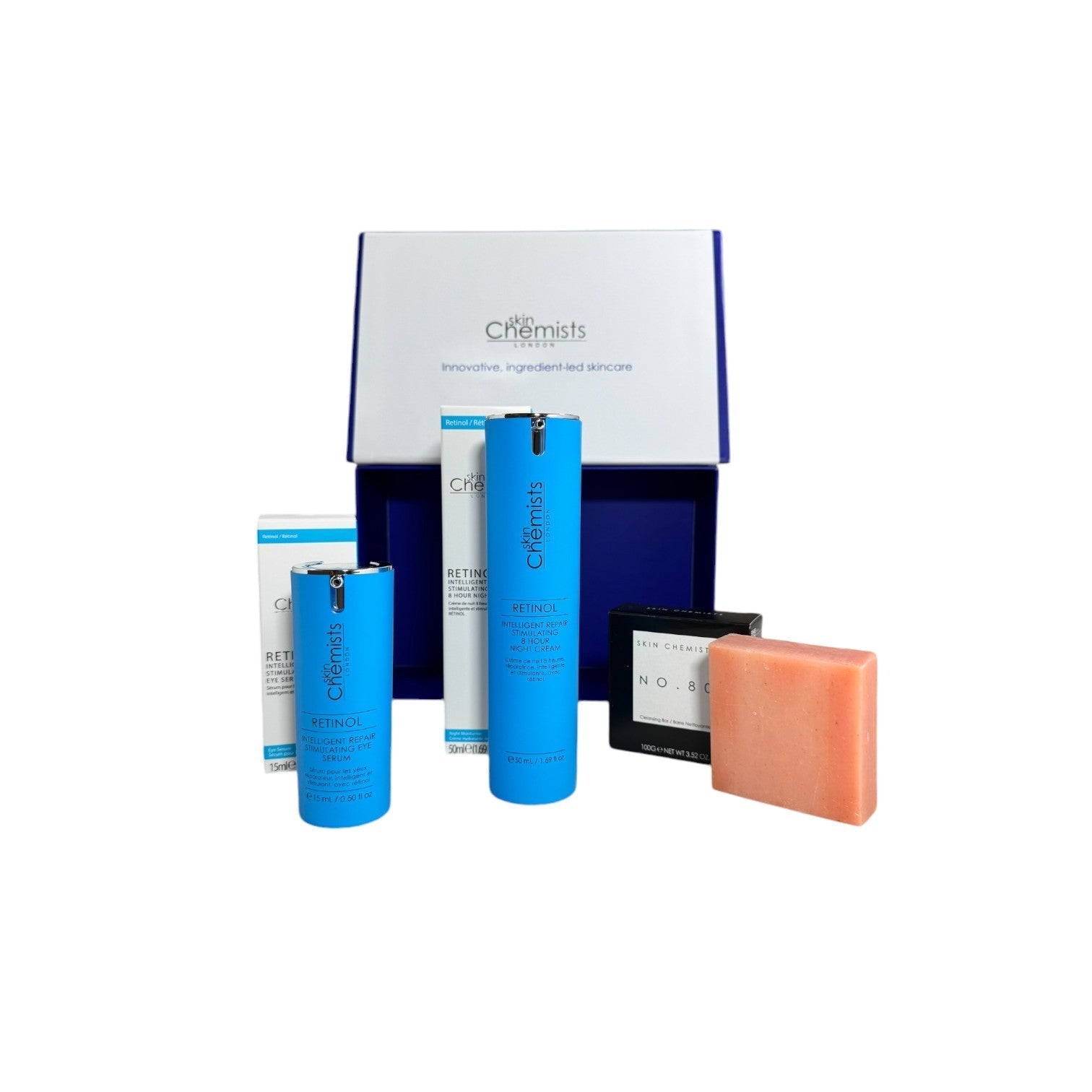 skinChemists Retinol Night Anti-Ageing Gift Set - skinChemists