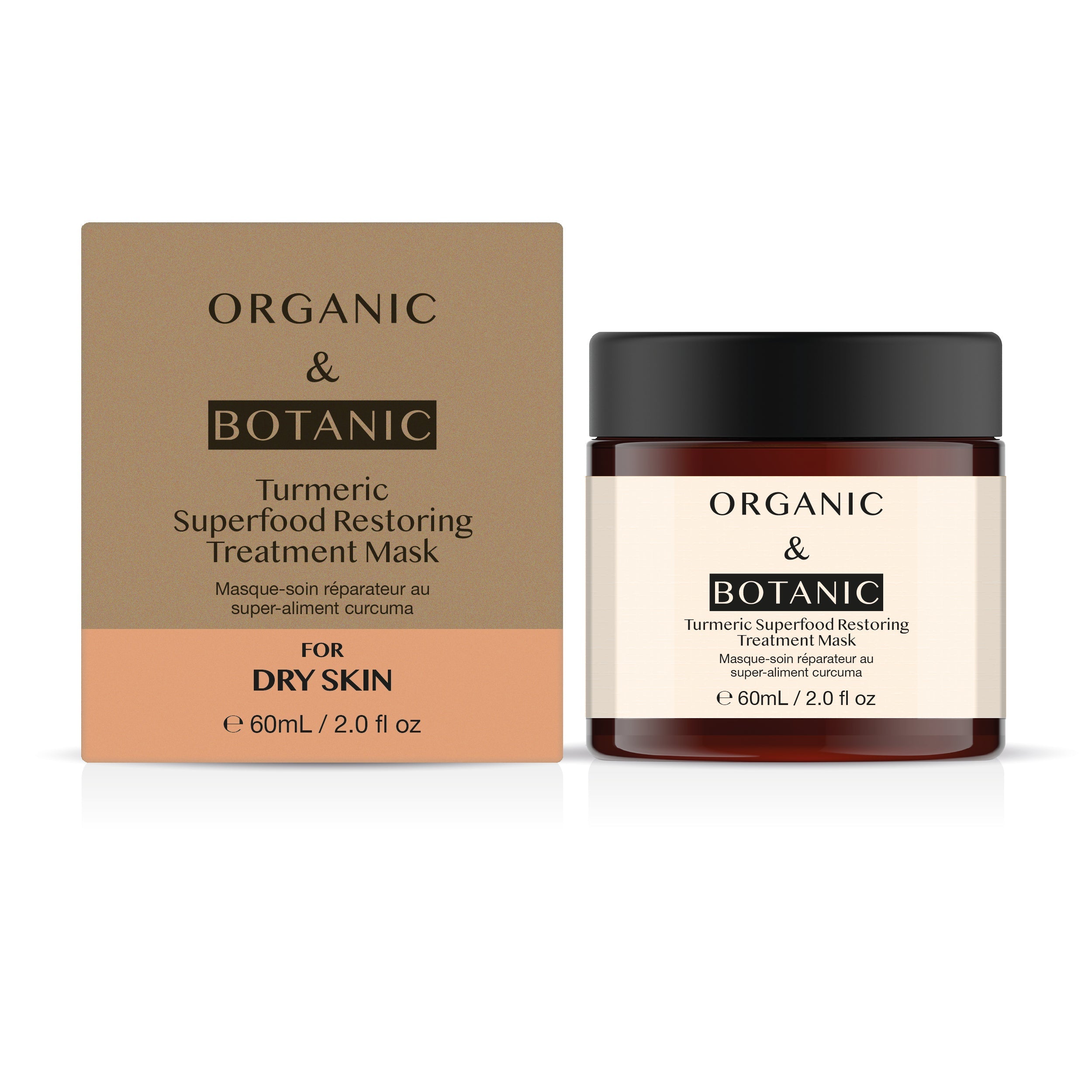 Advanced Anti Fatigue Vitamin C Serum + Turmeric Superfood Restoring Treatment Mask + OB Madagascan Coconut Day