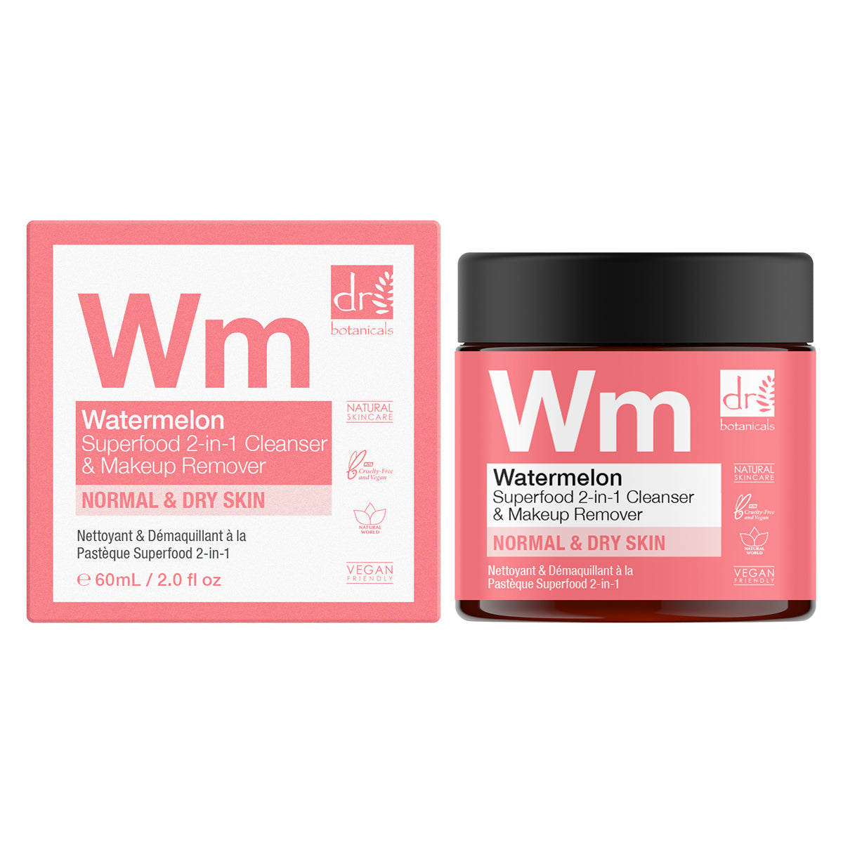 Watermelon Superfood 2-in-1 Cleanser & Makeup Remover Trio