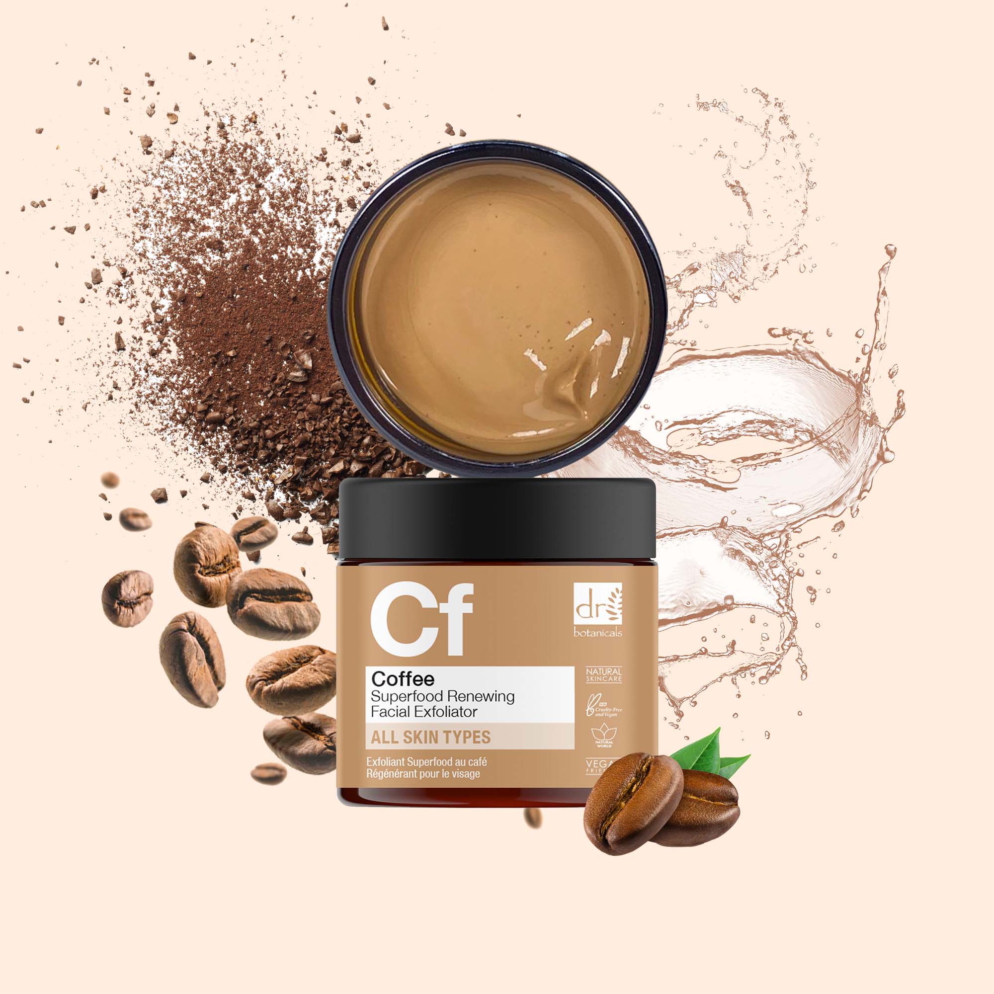 Coffee Superfood Renewing Facial Exfoliator 60ml