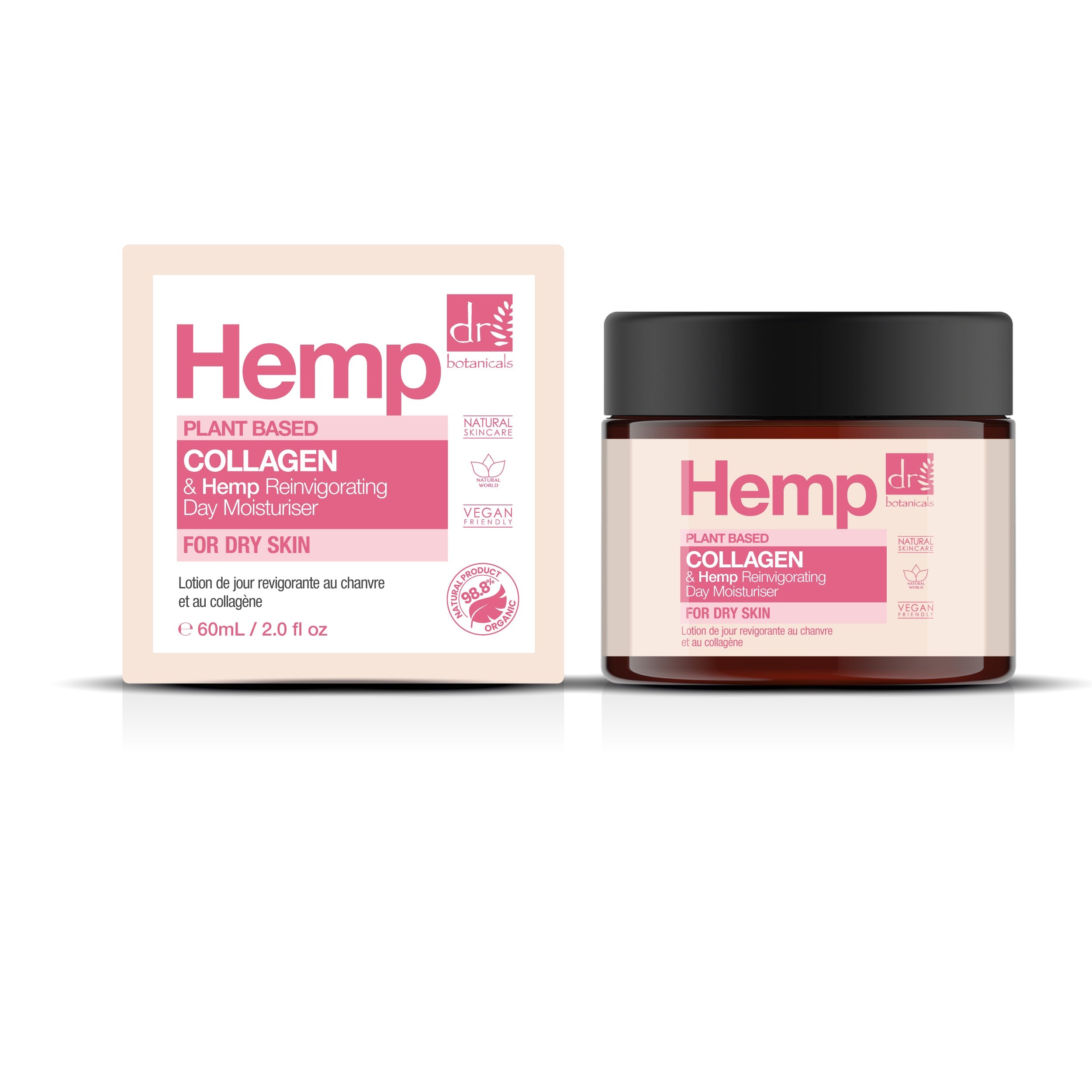 Plant-Based Collegan & Hemp Reinvigorating Day Moisturiser