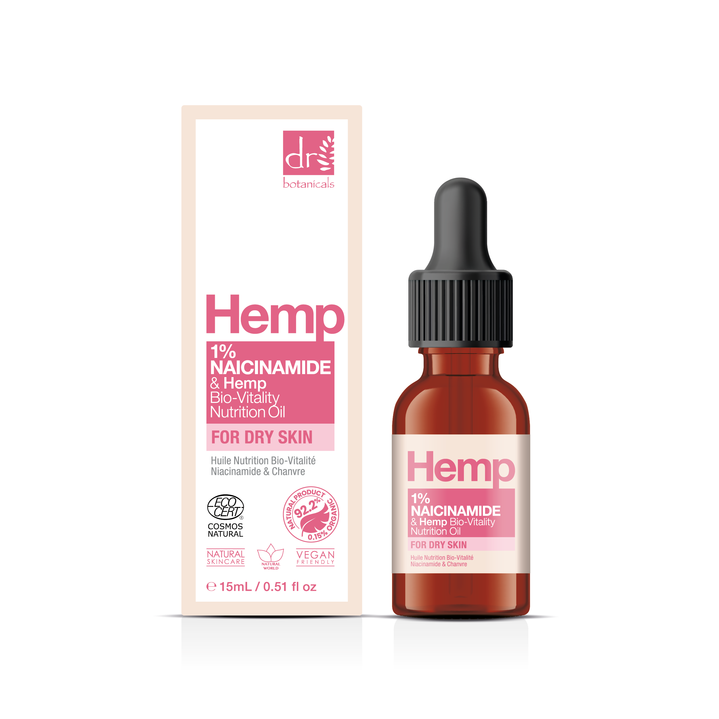 Niacinamide & Hemp Bio-Vitality Facial Nutrition Oil