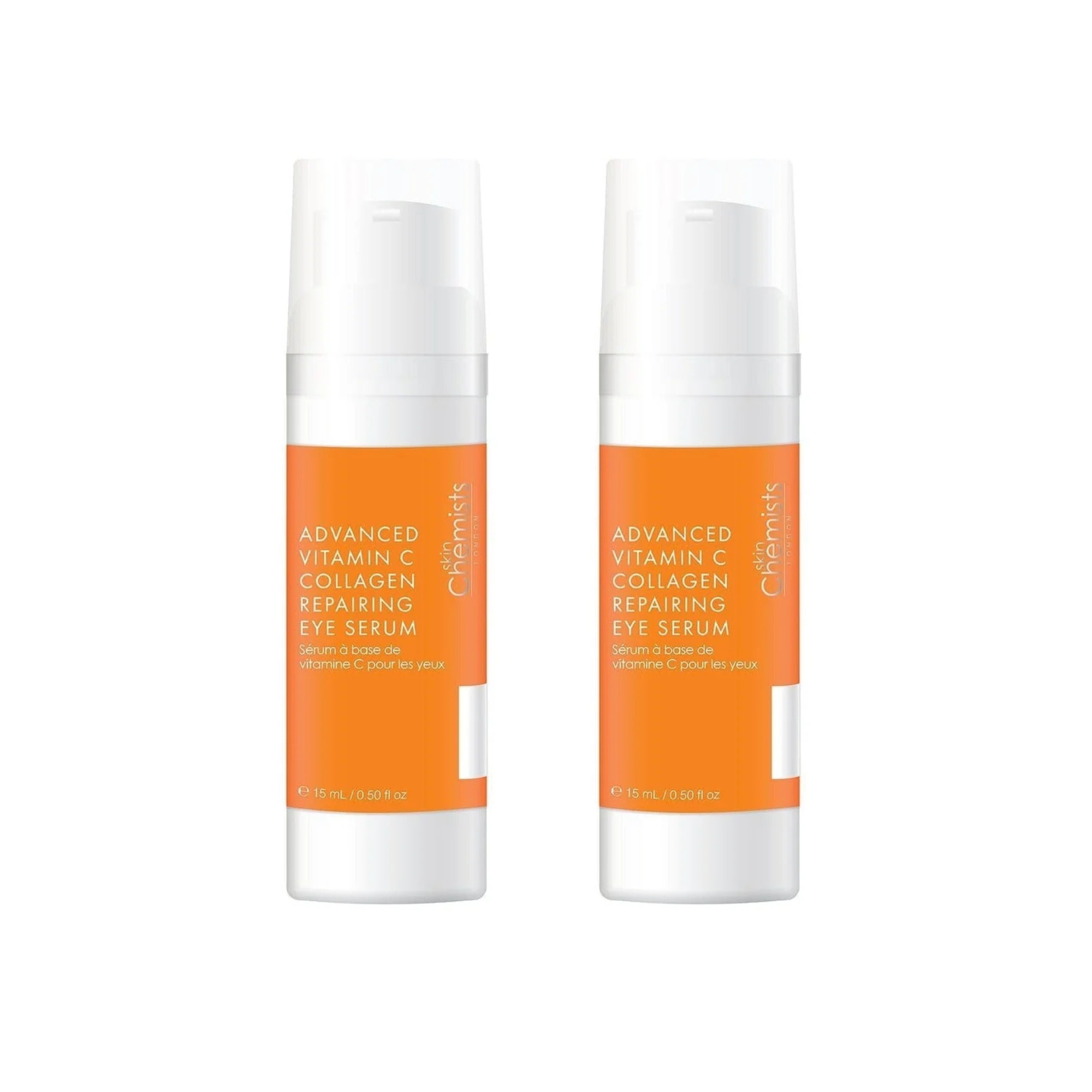 skinChemists Advanced Vitamin C Collagen Repairing Eye Serum 15ml Twin Value Savings Pack - skinChemists