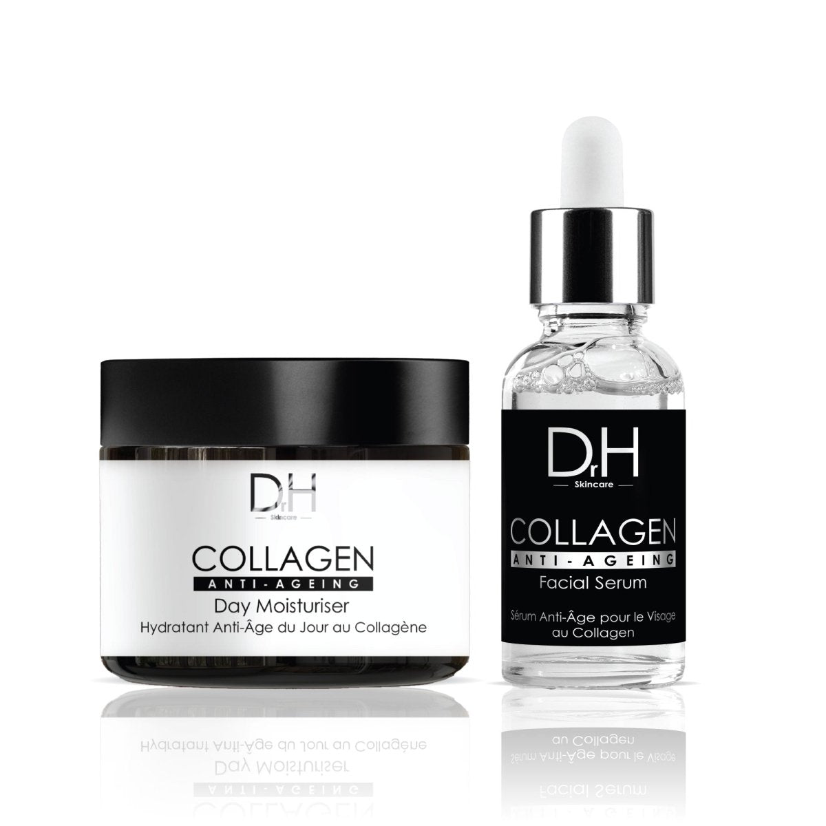 Anti-Aging Collagen Facial Serum 30ml + Collagen Anti-Ageing Day Moisturiser 60ml - skinChemists