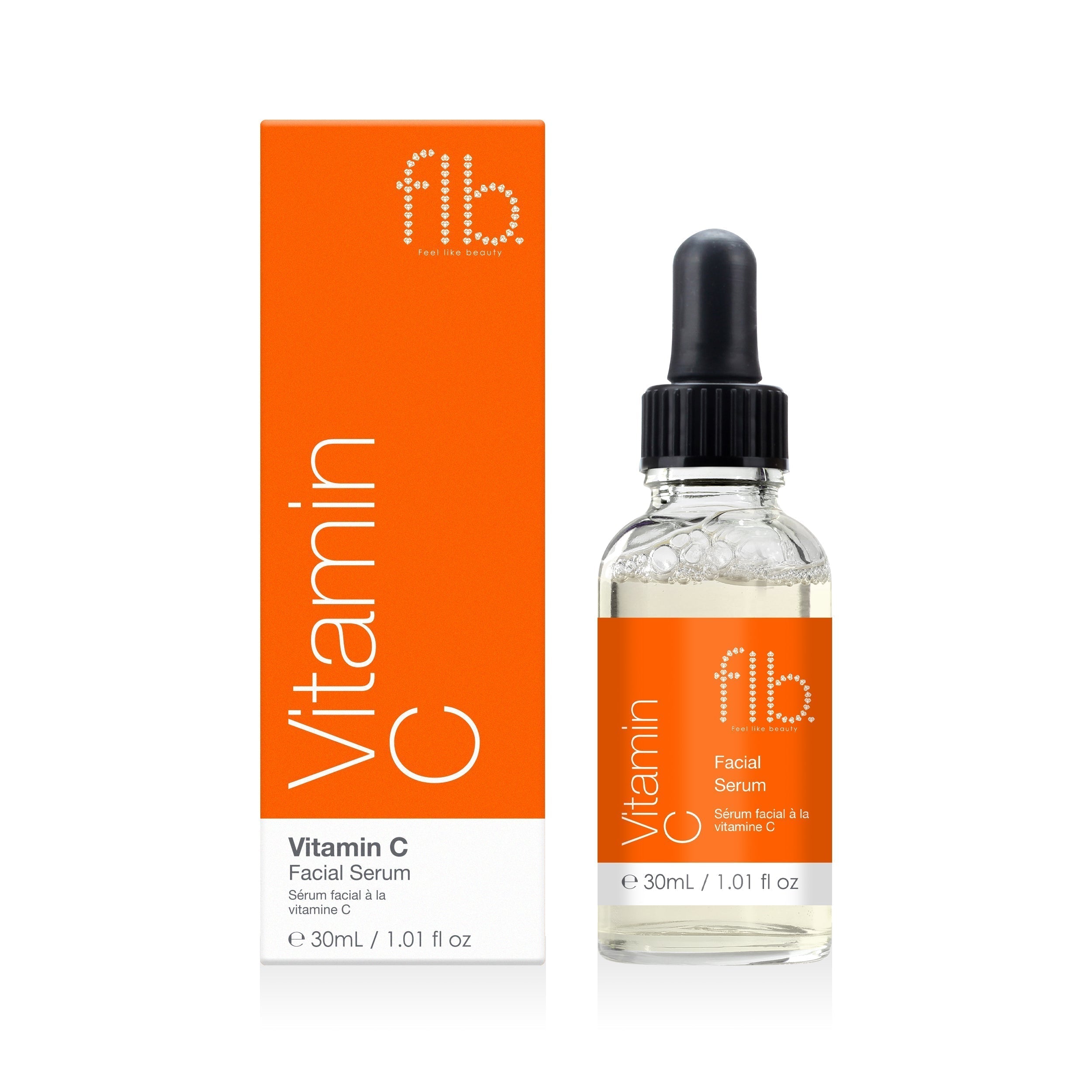 Feel Like Beauty Vitamin C Facial Serum 30ml Twin Value Savings Pack - skinChemists